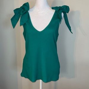 Anthropology Maeve Ribbon Tank Top Size Large